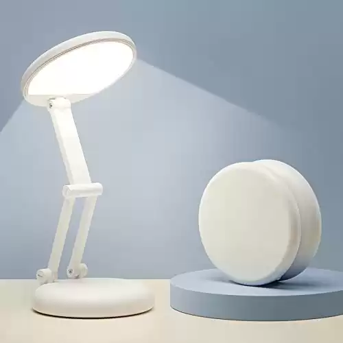 Lampe de bureau LED sans fil rechargeable USB 2000mah batterie, intensité  tactile dimmable 3 modes de couleurs, lampe de table de lecture pour chevet  de chambre pour enfants - 2023