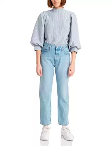 501 Crop Jeans Femme (Bleu)