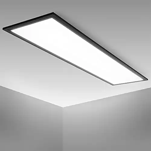 B.K.Licht Panneau LED I 1 mètre I lumière blanche neutre 4.000 K