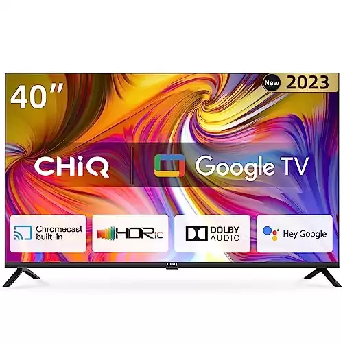CHIQ L40H7G 40 Pouces Smart TV, Full HD 1080P