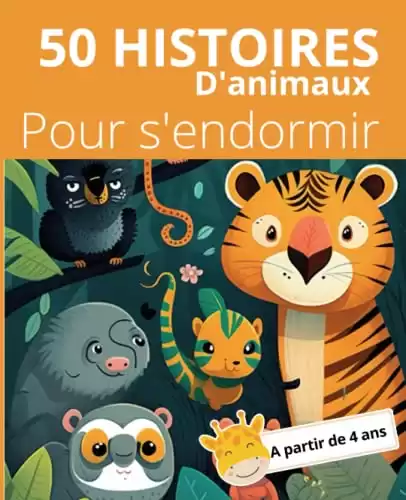 50 histoires pour s'endormir sur les animaux