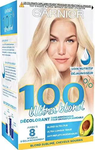 Garnier 100% Ultra Blond Kit de Décoloration Sans Ammoniaque