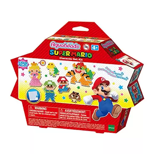 Aquabeads-Le kit Super Mario, 31946, Multicolore