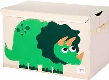 3 Sprouts - Coffre à jouets pour enfants - Coffre de rangement pour la chambre des garçons et des filles, Dinosaure: Amazon.fr: Bébés & Puériculture